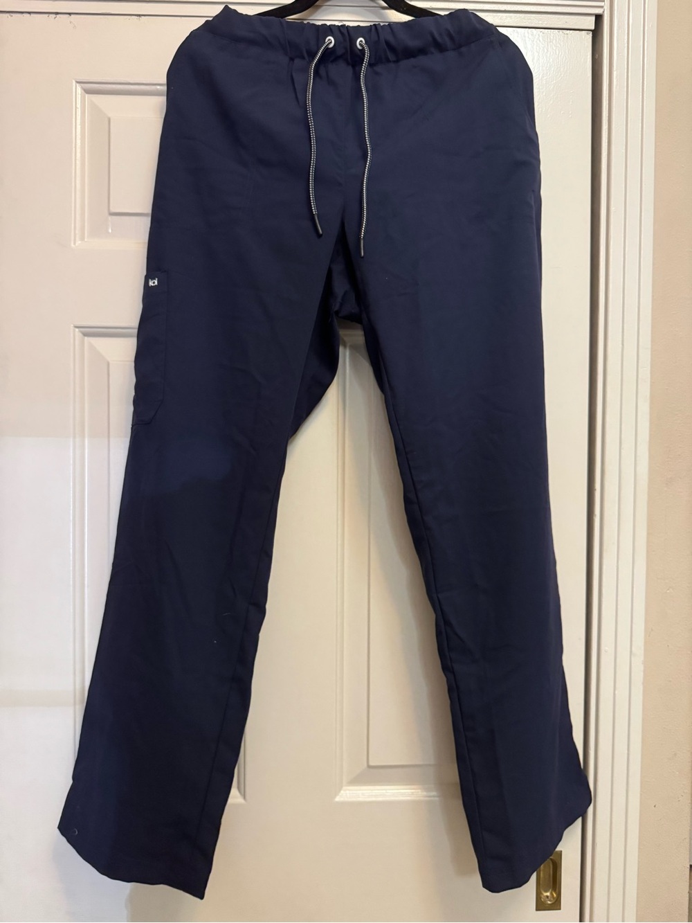 Women’s Navy Drawstring Scrub Pants